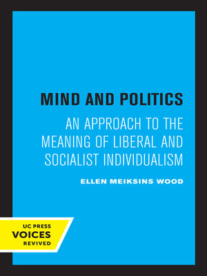 cover image of Mind and Politics